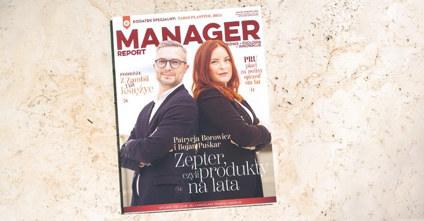 Wywiad dla miesięcznika "Manager Report"