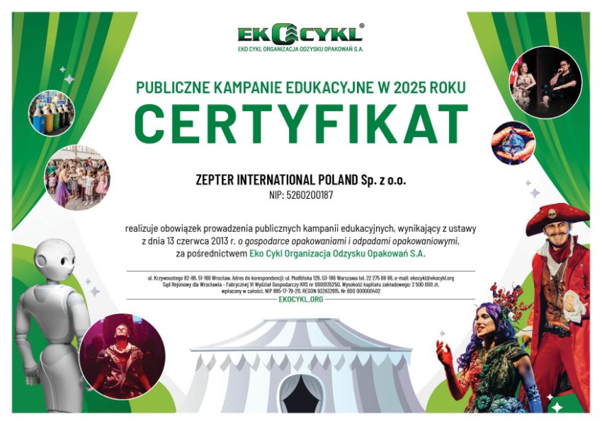 Zepter – EkoMecenasem Sztuki! Zepter – EkoMecenasem Sztuki!